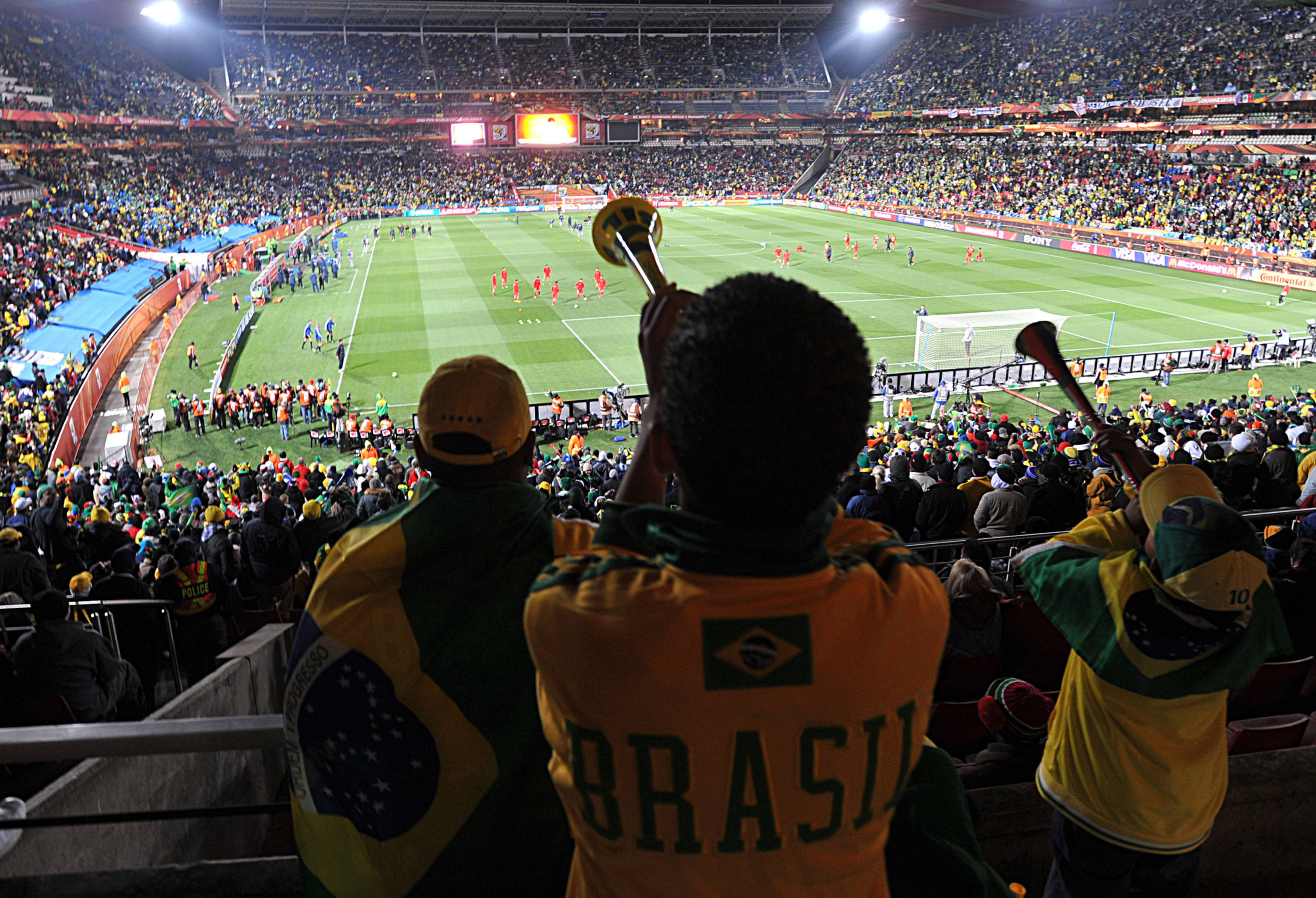 Os estádios sem vida da Copa América